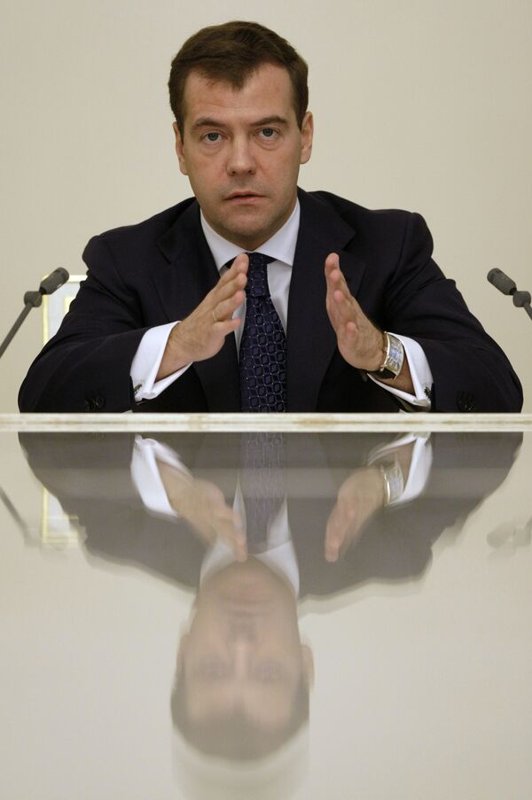 Medvedev ready to back sanctions against N.Korea  - Sputnik International
