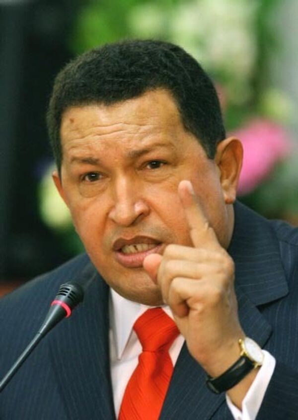 U.S. military presence in Colombia could spark war - Chavez - Sputnik International
