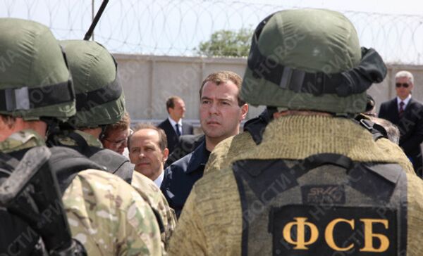 Dmitry Medvedev in Daghestan  - Sputnik International