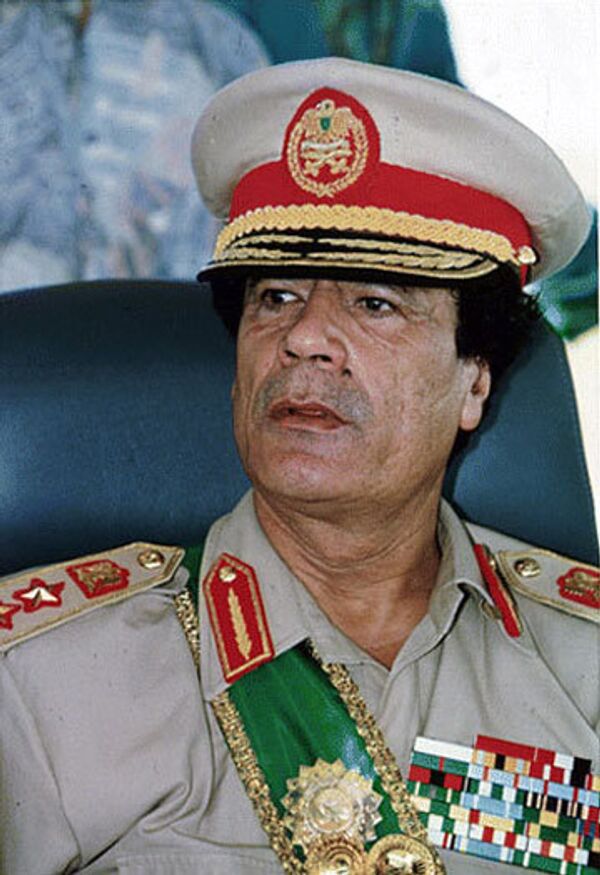 After resignation his presidency, Gaddafi was titled the Leader of the Revolution After resignation his presidency, Gaddafi was titled the Leader of the Revolution - Sputnik International