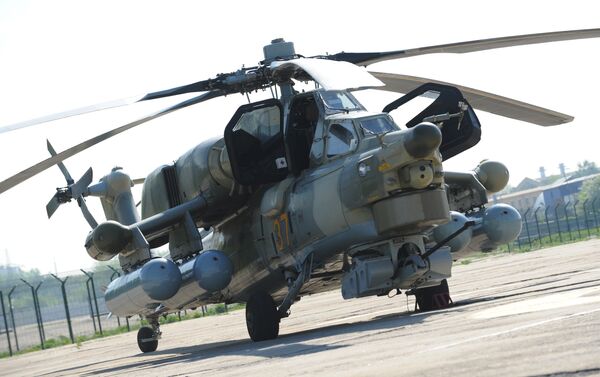 A Mil Mi-28-NE Havoc [Night Hunter] attack helicopter - Sputnik International
