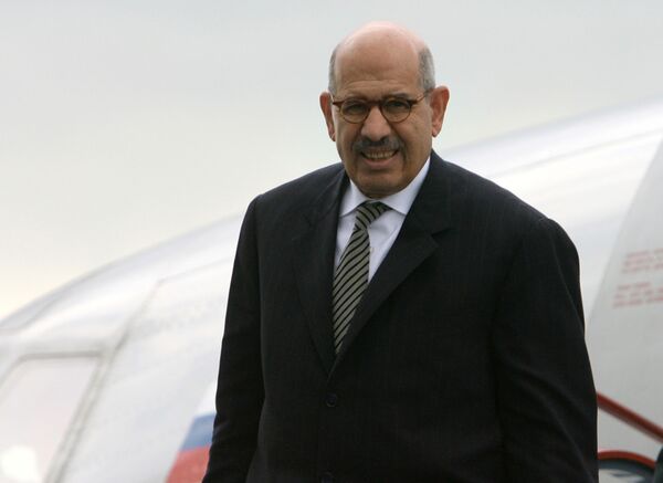 Mohamed ElBaradei, IAEA Director General, arrives in St. Petersburg - Sputnik International