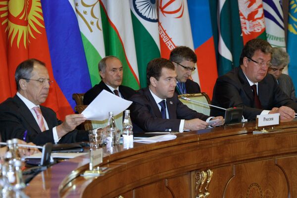 Council of Heads of SCO member states - Sputnik International