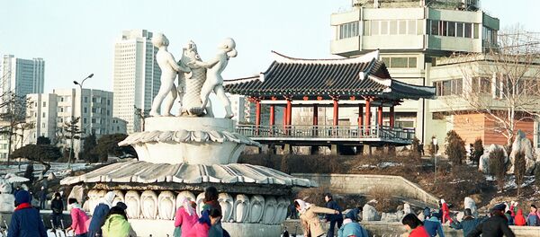 The center of Pyongyang The center of Pyongyang - Sputnik International
