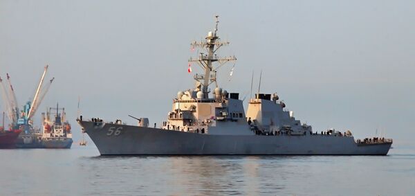 U.S. warship joins Georgia navy exercise - Sputnik International
