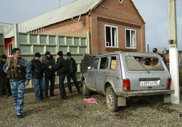 Act of terror in 60-letiya Oktyabrya village (Grozny District) - Sputnik International