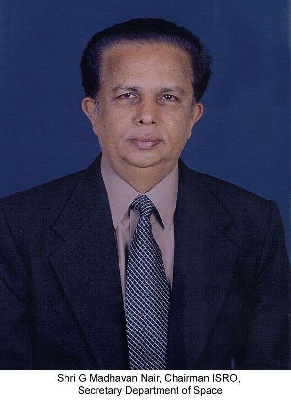 Madhavan Nair,  Indian Space Research Organisation (ISRO) Chairman  - Sputnik International