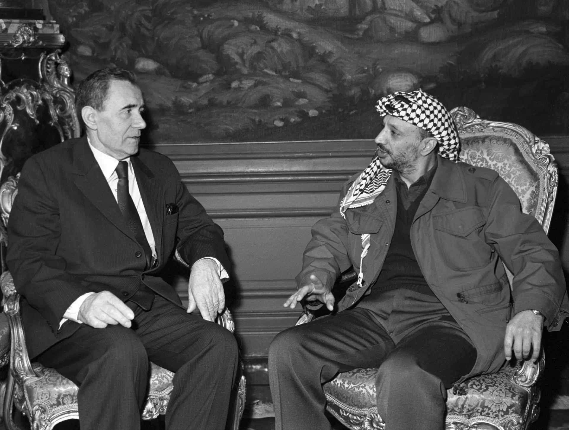 PLO delegation on official visit to the U.S.S.R. - Sputnik International, 1920, 13.10.2023