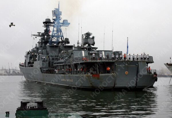 Russian Pacific Fleet ships return from anti-piracy mission in the Gulf of Aden - Sputnik International