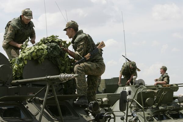 Caucasus large-scale military drills nearing end in Stavropol Region - Sputnik International