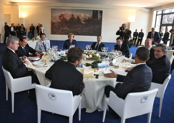  G8 summit participants adopt declaration on Africa - Sputnik International