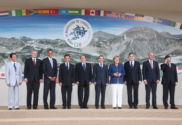 G8 leaders allocate $20 bln to fight world hunger - Sputnik International