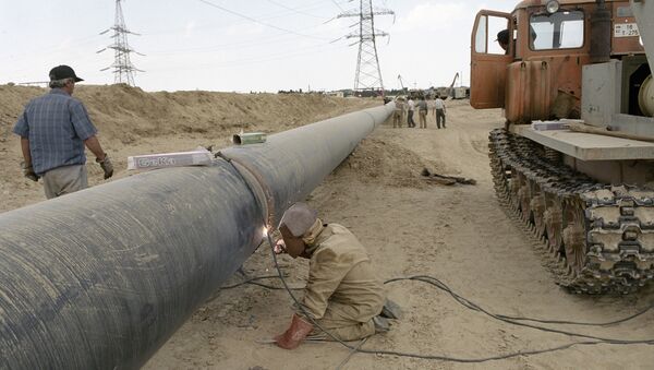 Laying a new gas pipeline - Sputnik International