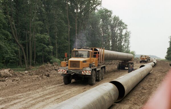 gas pipeline - Sputnik International