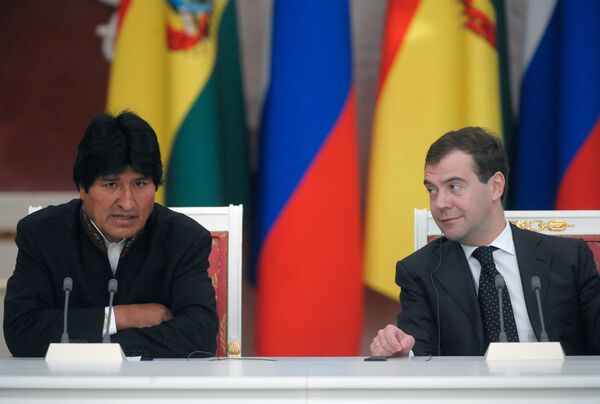 Bolivian President Evo Morales - Sputnik International