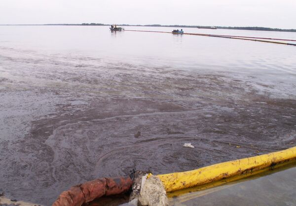 Damage from Volga oil spill could exceed $450,000 - watchdog  - Sputnik International