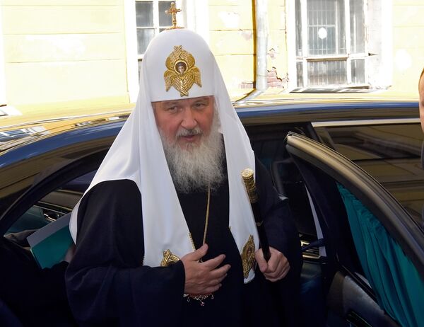 Russian Patriarch continues Ukraine tour despite protests - Sputnik International