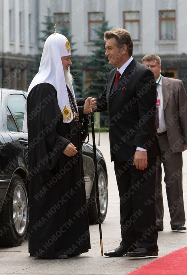 Patriarch Kirill visits Ukraine - Sputnik International