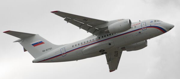 Russian-Ukrainian Antonov An-148 regional jet unveiled in Voronezh - Sputnik International