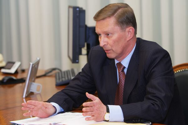 Deputy Prime Minister Sergei Ivanov - Sputnik International