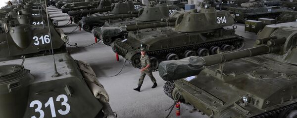 Russian military base in Tskhinvali - Sputnik International