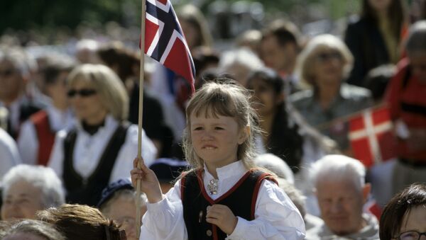 Celebrating Independence Day in Norway's capital - Sputnik International