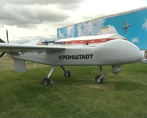 Russia’s newest record-breaking attacking unmanned plane at MAKS-2009 - Sputnik International