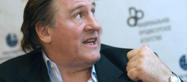 Famous actor and wine-grower Gerard Depardieu Famous actor and wine-grower Gerard Depardieu - Sputnik International