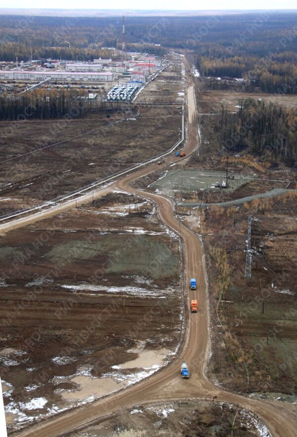 Talakan-Taishet section of Eastern Siberia-Pacific Ocean pipeline (ESPO) was launched in Yakutia - Sputnik International