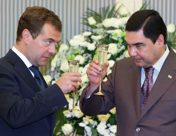 Russian, Turkmen leaders to talk economy, trade in Moscow - Sputnik International