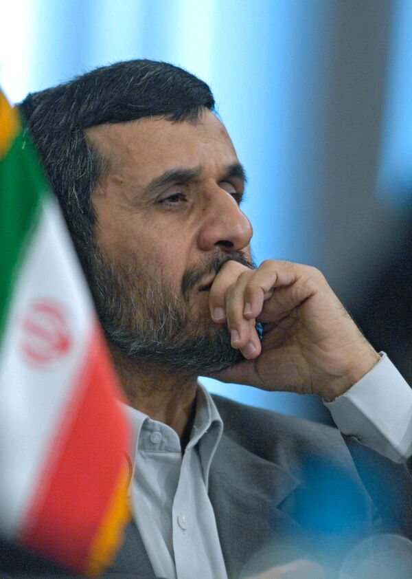 Iranian President Mahmoud Ahmadinejad - Sputnik International