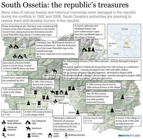 South Ossetia: the republic's treasures - Sputnik International