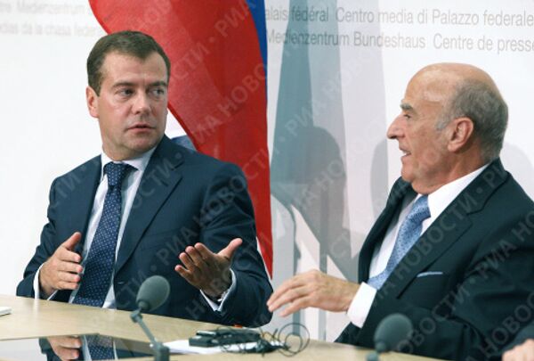 Dmitry Medvedev's state visit to Switzerland - Sputnik International