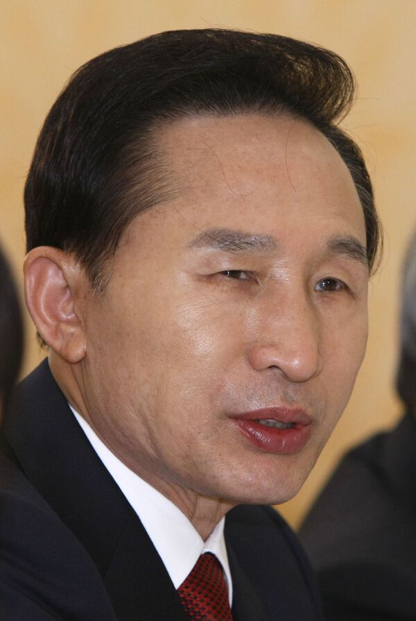 South Korean President lee Myung Bak - Sputnik International