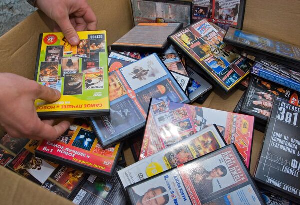 counterfeit DVDs - Sputnik International