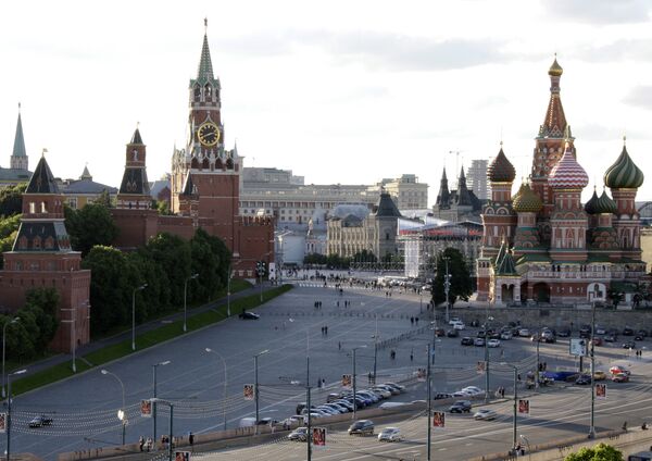 View of the Kremlin and St. Basil Cathedral - Sputnik International
