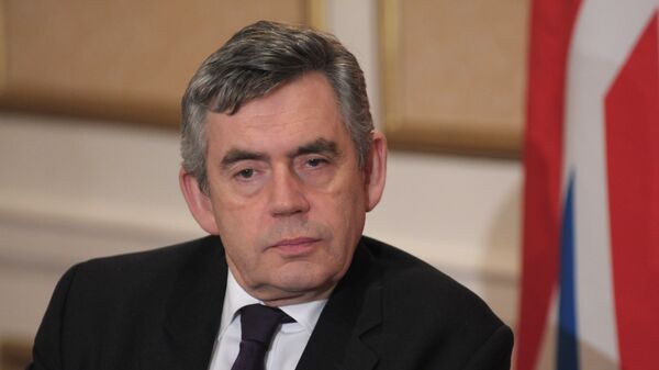 British Prime Minister Gordon Brown  - Sputnik International