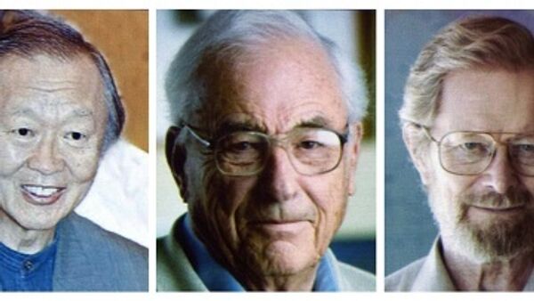 Three scientists share Nobel Prize in physics  - Sputnik International