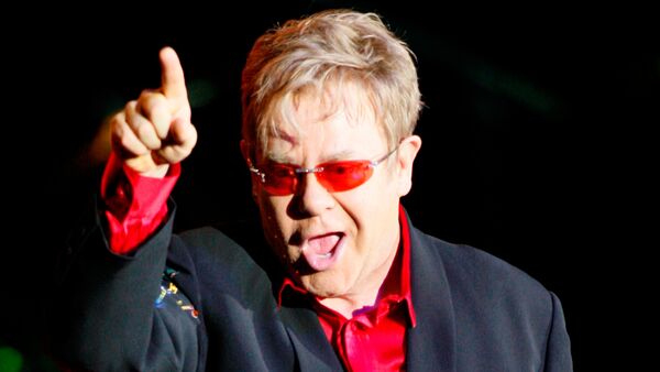 Elton John performs live at Moscow's Olympiisky - Sputnik International
