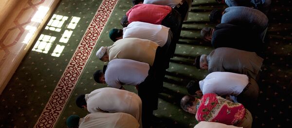 Muslims in Mosque Muslims in Mosque - Sputnik International