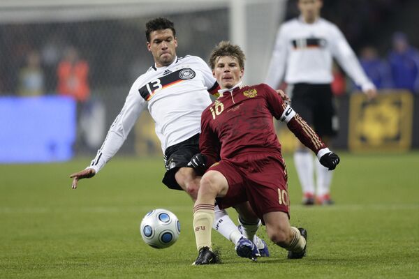 2010 FIFA World Cup qualifier Russia vs. Germany - Sputnik International