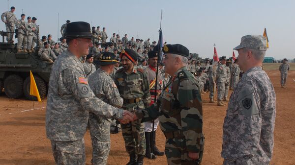 India, US start large-scale military exercises - Sputnik International