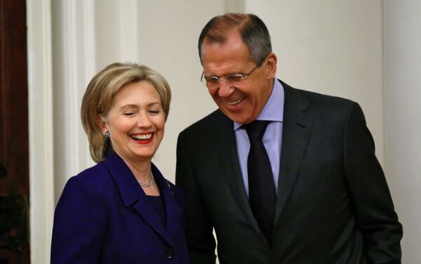 Sergei Lavrov , Hillary Clinton - Sputnik International