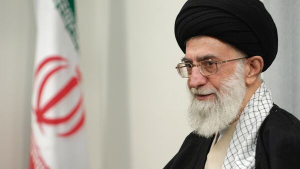 Spiritual leader of Iran Ayatollah Sayed Ali Khamenei - Sputnik International