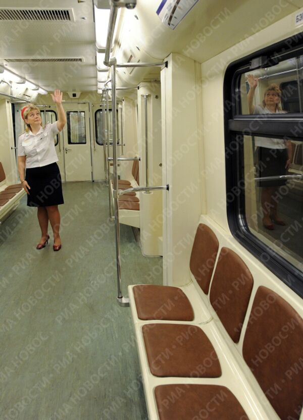 Moscow metro trains evolution - Sputnik International