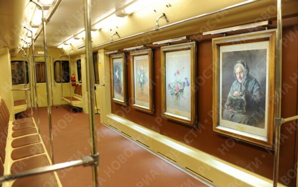 Moscow metro trains evolution - Sputnik International