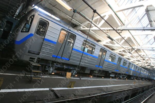 Moscow metro trains evolution - Sputnik International