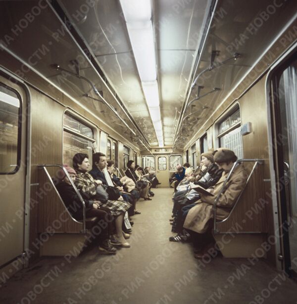 Moscow metro trains evolution - Sputnik International