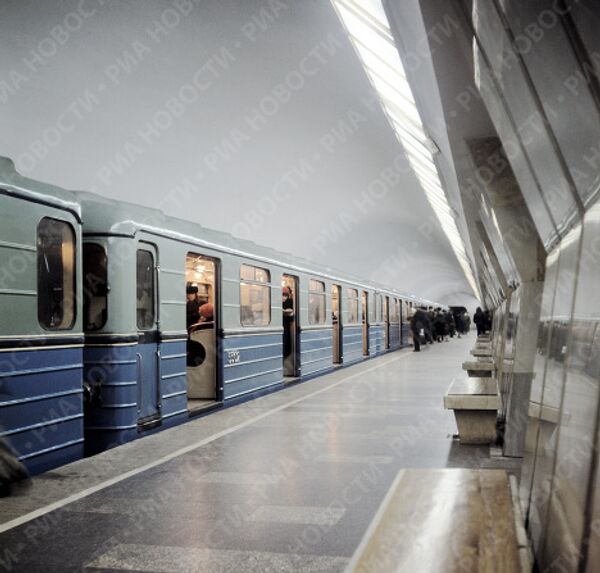 Moscow metro trains evolution - Sputnik International