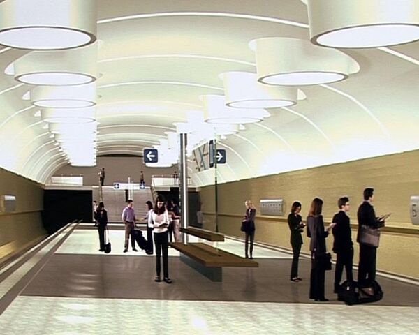 Three new stations and wheelchair access in Moscow metro - Sputnik International